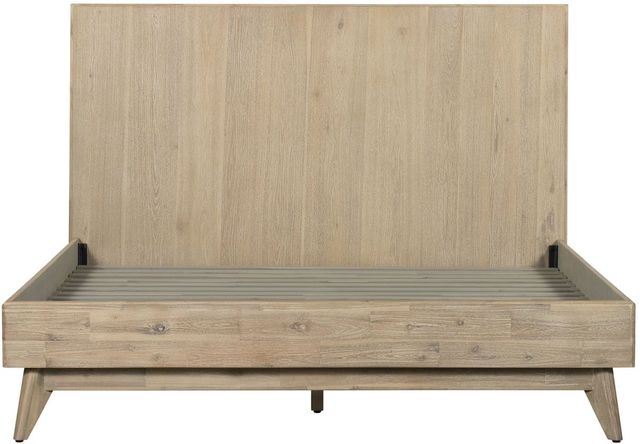 Armen Living Baly Gray King Platform Bed-2