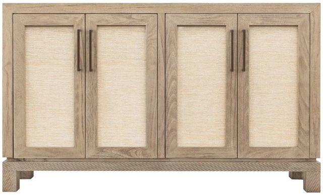 International Furniture Direct Solara White Console-3