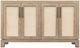 International Furniture Direct Solara White Console-3