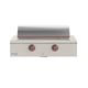 Caliber™ Rockwell Social 42" 2-Burner Antique White Built-In Natural Gas Grill with Copper Hardware-1