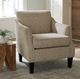 Best® Home Furnishings Customizable Ashelle Club Chair with Dark Walnut Legs-4