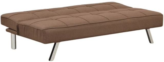 Milton Greens Stars Brown Tufted Futon Bed with Metal Leg-2