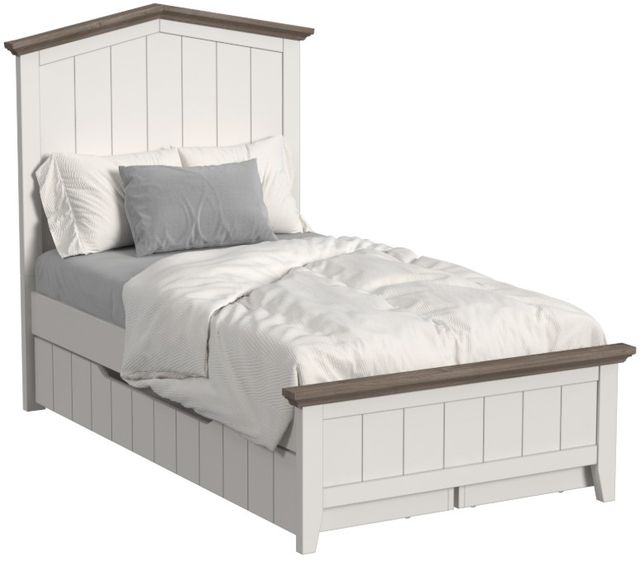 Westwood Design Lodge Cookies/Cream Youth Twin Panel Bed-0