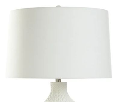 Stylecraft Matte Snow Table Lamp-1