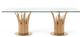 VIG Furniture Modrest Glass/Rosegold Dining Table-1