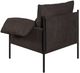 Armen Living Bloom Black/Brown Chair-4
