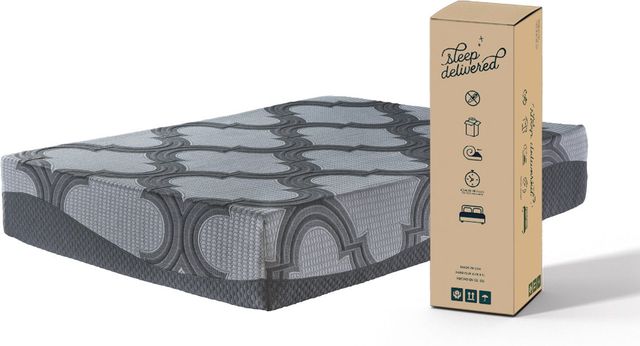 Sierra Sleep® by Ashley® 1100 Hybrid Firm Tight Top Twin Mattress in a Box-2