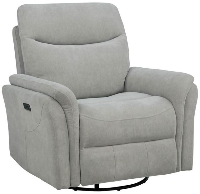 Coaster® Adler Ivory Swivel Glider Power Recliner-3