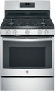 GE® 30" Free Standing Gas Range-Stainless Steel-0