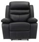 Homelegance® Hancock Black Power Recliner-2