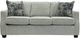 Decor-Rest® Furniture LTD Denzel Blue Sofa-1