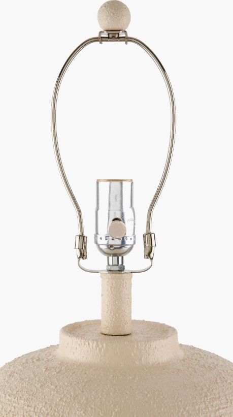 Surya Kaliyu Cream Table Lamp-4
