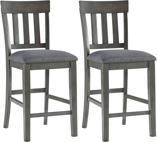 Signature Design by Ashley® Hallanden 2-Piece Two-Tone Gray Bar Stool Set-0