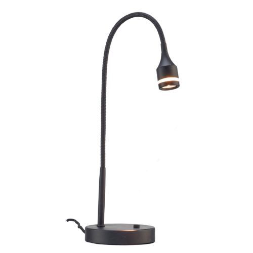 Adesso® Prospect LED Matte Black Desk Lamp-0