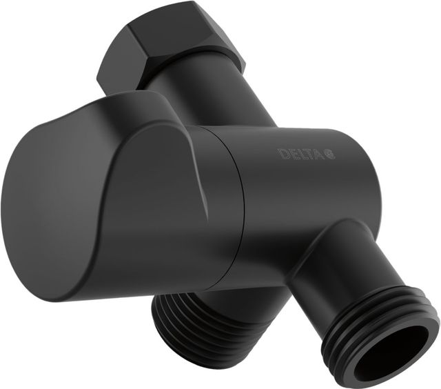 Delta Universal Showering Components Matte Black 3-Way Shower Arm Diverter-0