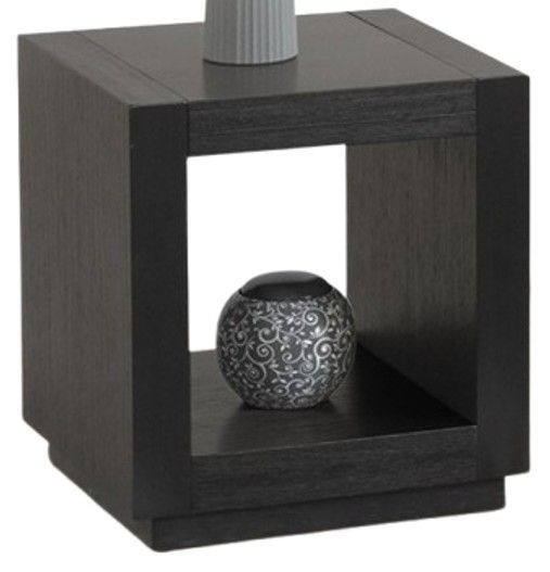 Furniture of America® Dothan Black End Table-3