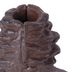A & B Home Brown 4" Candle Holder-1