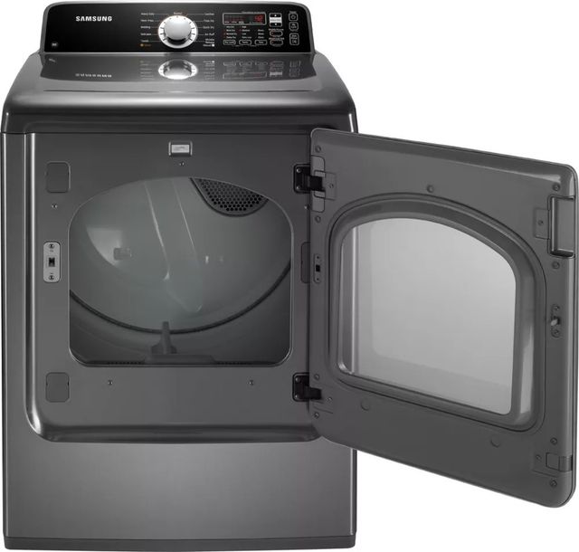 Samsung 7.3 Cu. Ft. Stainless Platinum Electric Dryer-1