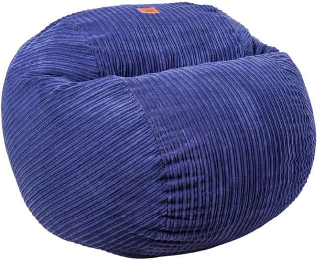 CordaRoy's® Original Navy Terry Corduroy Queen Bean Bag Chair-0