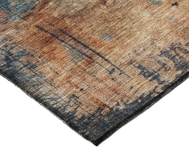 Dalyn™ Rug Company Nouveau NV14 Teal 5'x8' Area Rug-1