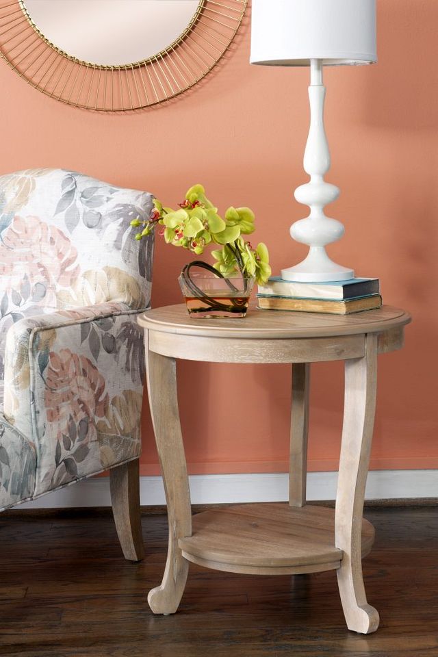 Powell® Marissa Natural Accent Side Table-1