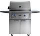 LYNX® Professional 30" 3-Burner Stainless Steel Freestanding Natural Gas Grill with 1 Trident Infrared Burner, 1 Ceramic Burner and Rotisserie-0
