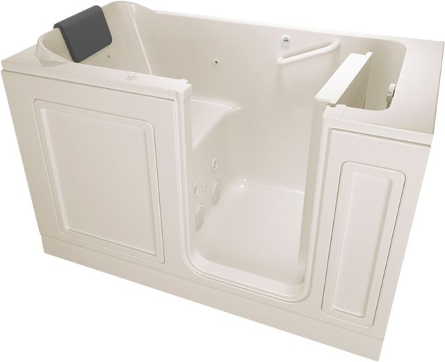 American Standard Luxury Series Linen Alcove Walk-In Whirlpool Bathtub-2