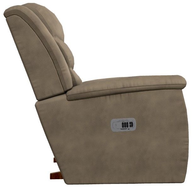 La-Z-Boy® Redwood Mushroom Power Rocking Recliner with Headrest-3