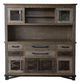 International Furniture Direct Loft Brown/Gray Buffet and Hutch-0