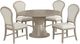 New Classic® Home Furnishings Gwendolyn 5-Piece Beige/Cerused Taupe Dining Set-0