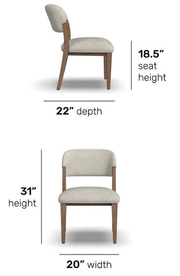 Flexsteel® Lyra 2-Piece Ivory/Sierra Brown Barrel Dining Side Chair Set-2