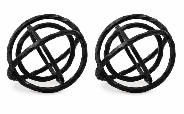 Signature Design by Ashley® Barlee 2-Piece Black Sculpture Set-0