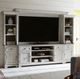 Liberty Furniture Ocean Isle Antique White/Weathered Pine Entertainment Center-1