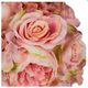 A & B Home Peach 10" Peony, Hydrangea and Rose Ball-1