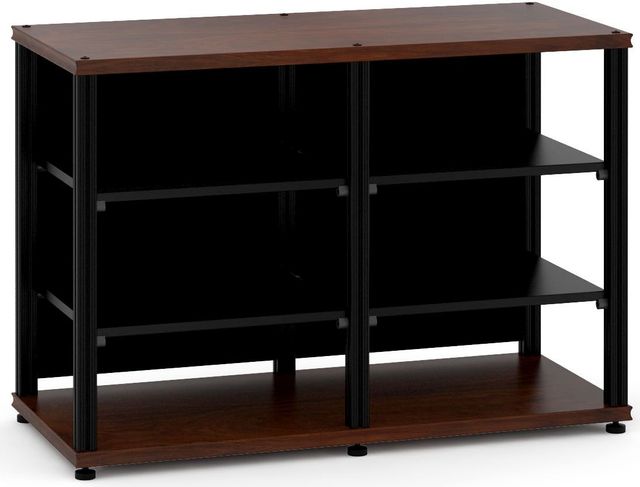 Salamander Designs® Synergy Twin 30 AV Cabinet-Dark Walnut/Black