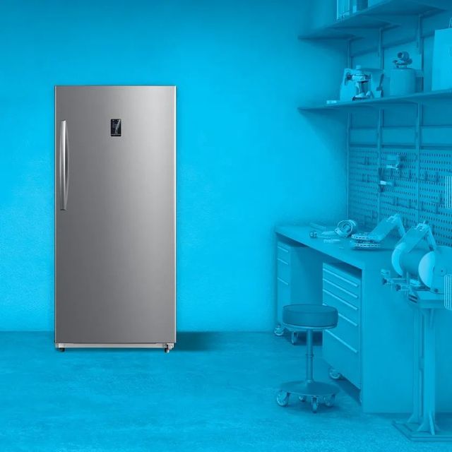 Element® 33" 21 Cu. Ft. Stainless Steel Upright Freezer-1