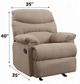 ACME Furniture Arcadia Light Brown 40" Manual Recliner-2