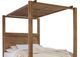 Artisan & Post by Vaughan-Bassett Dovetail Natural Wood Queen Panel Canopy Bed -2