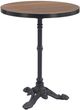 Zuo® Modern Gazebo Walnut Aluminum Outdoor Dining Table with Black Base-0