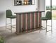 International Furniture Direct Antique Brown Bar-1
