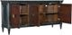 Hooker® Furniture Charleston Black Cherry/Maraschino Cherry Entertainment Console-4