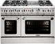 Capital Precision™ 48" Stainless Steel Pro Style Gas Range-0