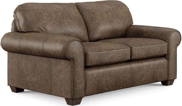 Flexsteel® Thornton Dark Brown Loveseat-0
