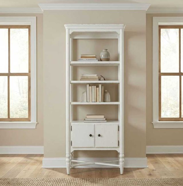 Liberty Furniture Turnberry Park Toasted Oat/Washed White Etagere-1
