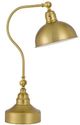 Cal® Lighting & Accessories Industrial Antique Brass Desk Lamp-0