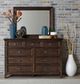 Liberty Furniture Saddlebrook Tobacco Mirror-5