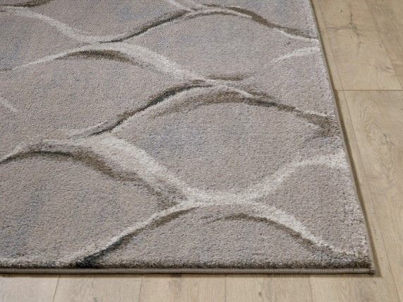 KAS Rugs Landscapes Slate Groove 5'x8' Area Rug-1
