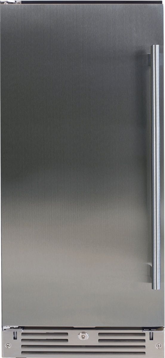 XO Luxury 3.3 Cu. Ft. Fingerprint Resistant Stainless Steel Undercounter Outdoor Beverage Center-0