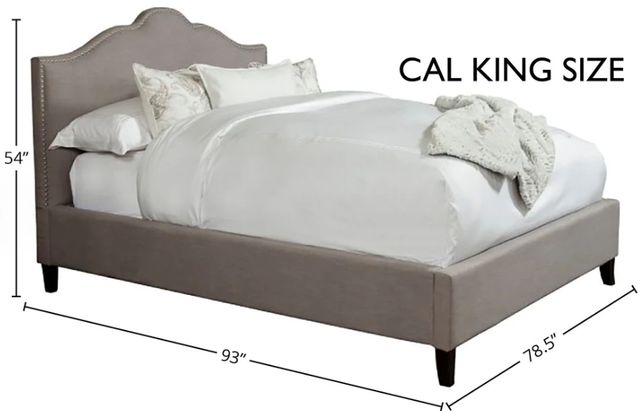 Parker House® Jamie Falstaff California King Upholstered Panel Bed-2