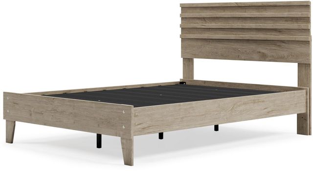 Signature Design by Ashley® Oliah Natural Queen Panel Platform Bed-3